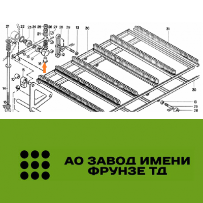 Втулка ЗАВ 10.58.003 (1824)