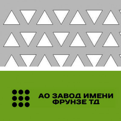 Оцинкованный перфорированный лист 2x1000x2000 мм Тип 3 7-8,4/5,8