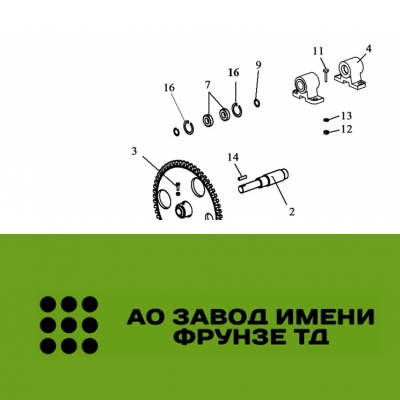 Кривошип ЗВТ 99.000