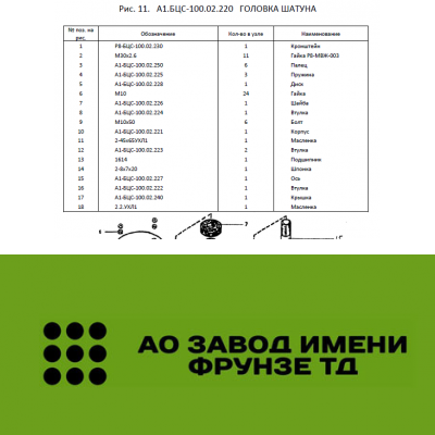 Втулка А1-БЦС-100.02.223 (50.32.617)